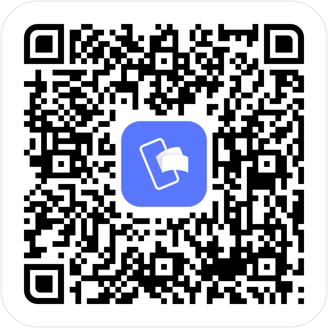 MobilePay QR-kode til fast månedlig donation til Ni-Liv